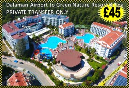 Dalaman Airport Transfer to Green Nature Resort Spa Hotel Marmaris