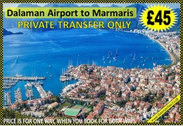 Dalaman Airport Taxi to Marmaris