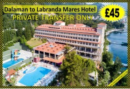 Dalaman Airport Transfer to Labranda Mares Hotel Marmaris