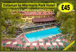 Dalaman Airport Transfer to Marmaris Park Hotel