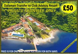 Dalaman Transfer to Marmaris Cook's Club Adaköy Resort Hotel