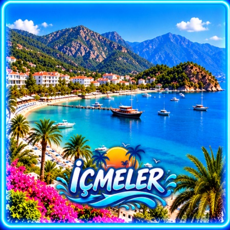 İçmeler coastal destination – private taxi from Dalaman Airport